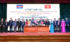 Gia Lai hợp tác toàn diện và thực chất hơn với các tỉnh Đông Bắc Campuchia