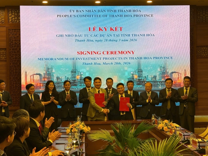 Thanh Hoa signs 14 investment MoUs worth $2.8 bln 