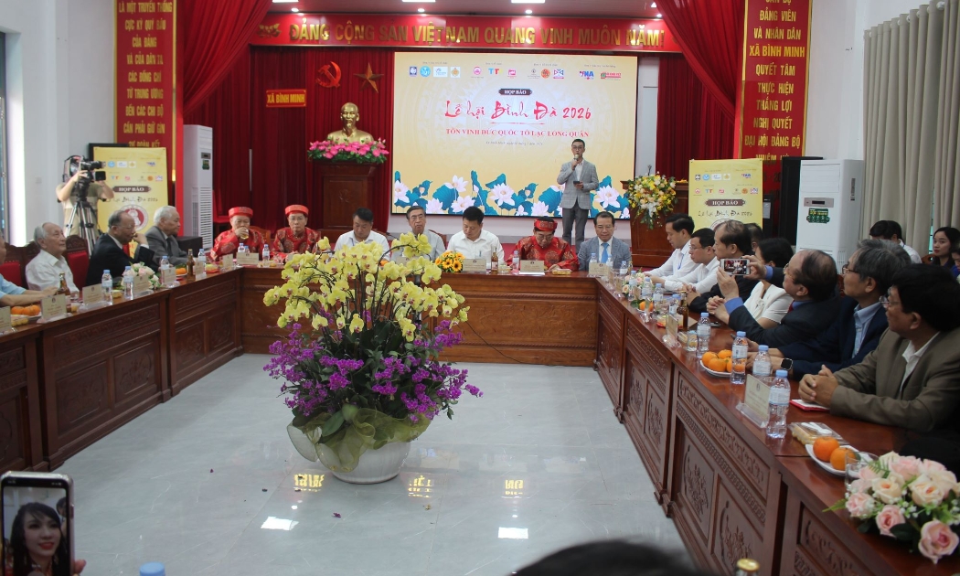 Quang cảnh họp báo. Ảnh: Chu Khôi.