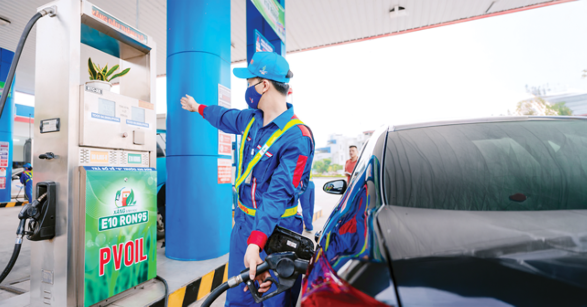 Xăng sinh học đã được người tiêu dùng mua nhiều.