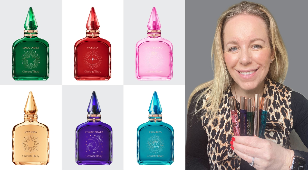 Bà Charlotte Tilbury và&nbsp;6 mùi hương đại diện cho các cảm xúc.