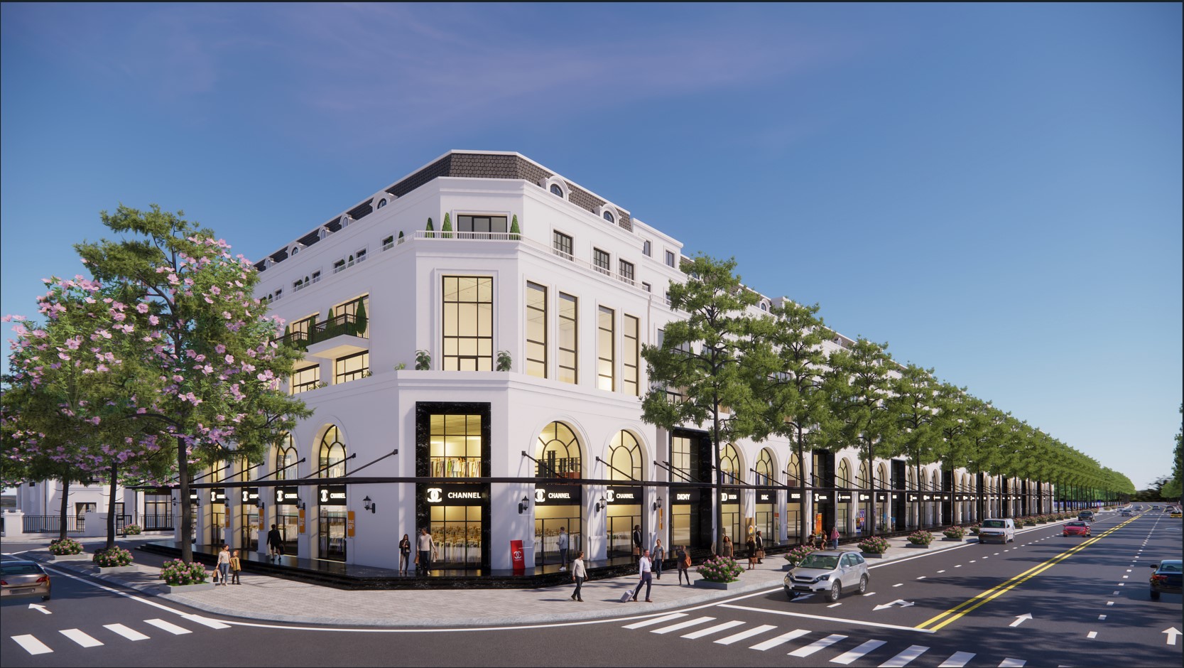 LICOGI 18 Riverside hứa hẹn mở ra tuyến phố thương mại sầm uất nhất Tây Hải Phòng. (Ảnh: LICOGI 18 Riverside).