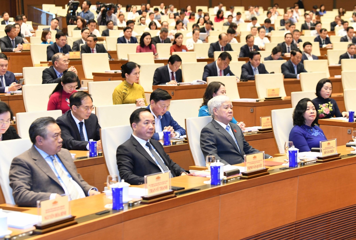 Các đại biểu dự Hội nghị. Ảnh: Quốc hội