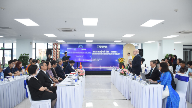 Da Nang city and Chemnitz (Germany) strengthen cooperation in semiconductor and AI