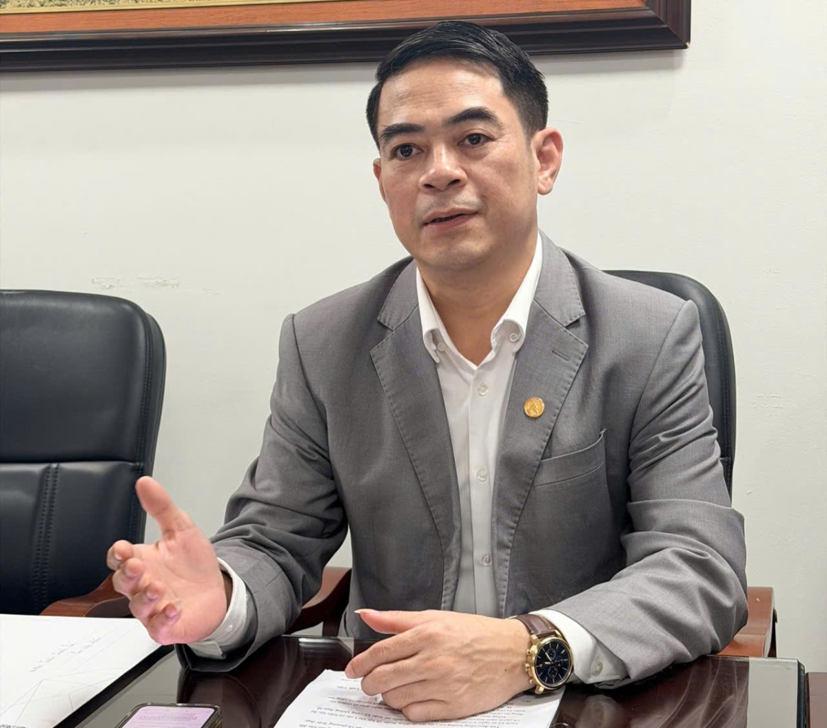 Ông Trần Tuấn Tú,&nbsp;Trưởng phòng Bảo hiểm thất nghiệp,&nbsp;Cục Việc làm&nbsp;(Bộ Nội vụ).