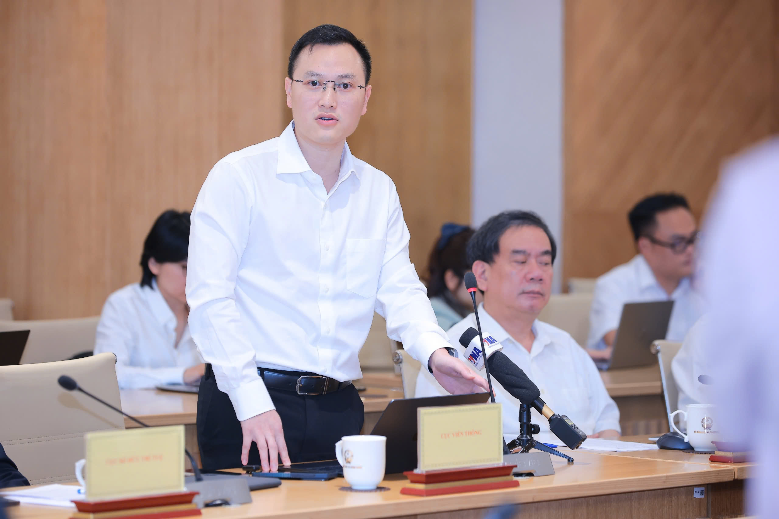 Ông Nguyễn Anh Cương, Phó Cục trưởng Cục Viễn thông, Bộ Khoa học và Công nghệ. 