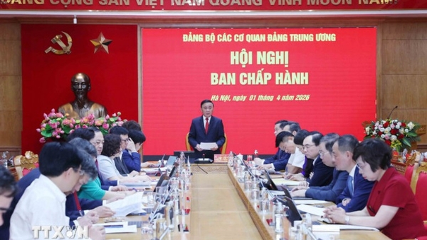 Giữ ổn định tổ chức 5 đảng bộ mới được tiếp nhận, kiện toàn bộ máy tinh gọn, hiệu lực, hiệu quả