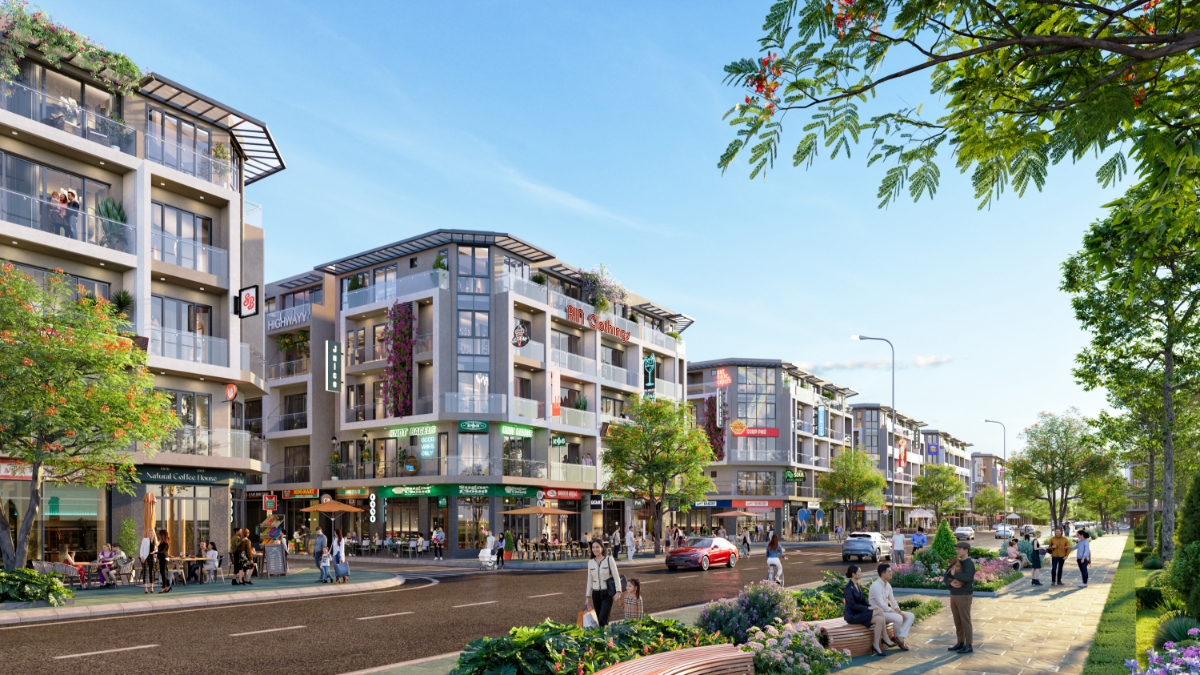 Hanoi Oriental sở hữu vị trí đa kết nối, là lựa chọn đầu tư tiềm năng của khu Đông Hà Nội. Ảnh phối cảnh.