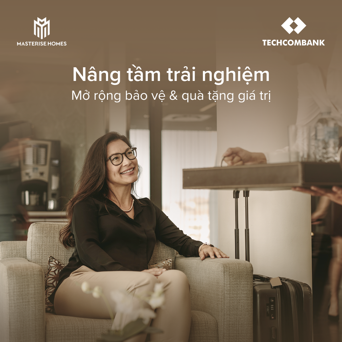 THE INNER by Masterise Homes & Techcombank mang đến sự song hành trải nghiệm sống và nội lực tài chính cho khách hàng.