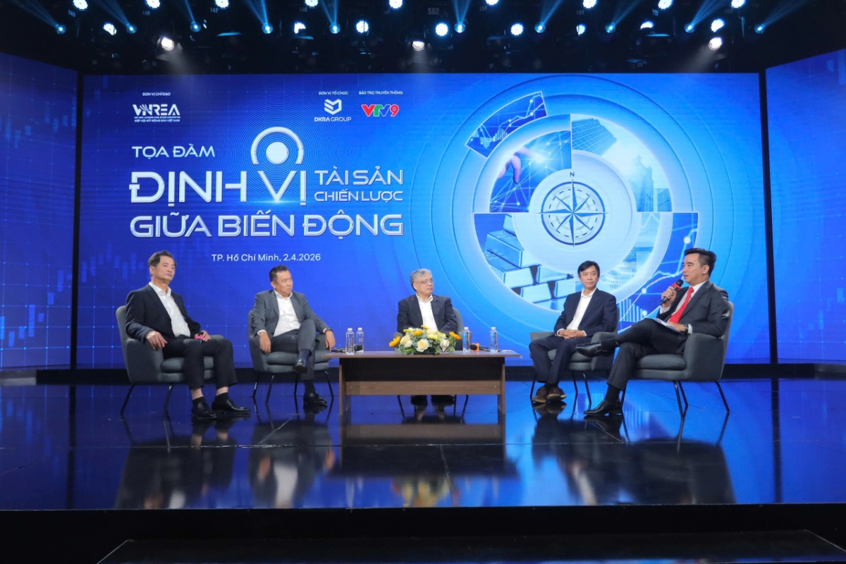 Các chuyên gia tại hội thảo "Thị trường Bất động sản 2026 - Định vị tài sản chiến lược giữa biến động", ngày 2/4 tại 