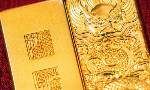 Vàng sụt giá mạnh do USD bật tăng trở lại