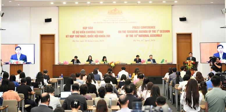 Họp báo về dự kiến chương trình kỳ họp thứ nhất, Quốc hội khóa XVI.