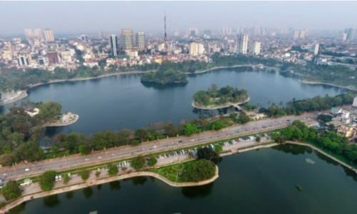 Ứng xử phù hợp với không gian sinh thái đặc thù của Hồ Tây