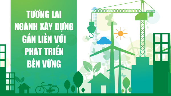Tương lai ngành xây dựng gắn liền với phát triển bền vững