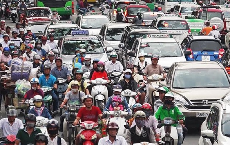TP.Hồ Chí Minh sẽ cần diện tích đường lớn gấp khoảng 2,5 lần hiện nay mới có thể đáp ứng nhu cầu đi lại. Ảnh minh họa.