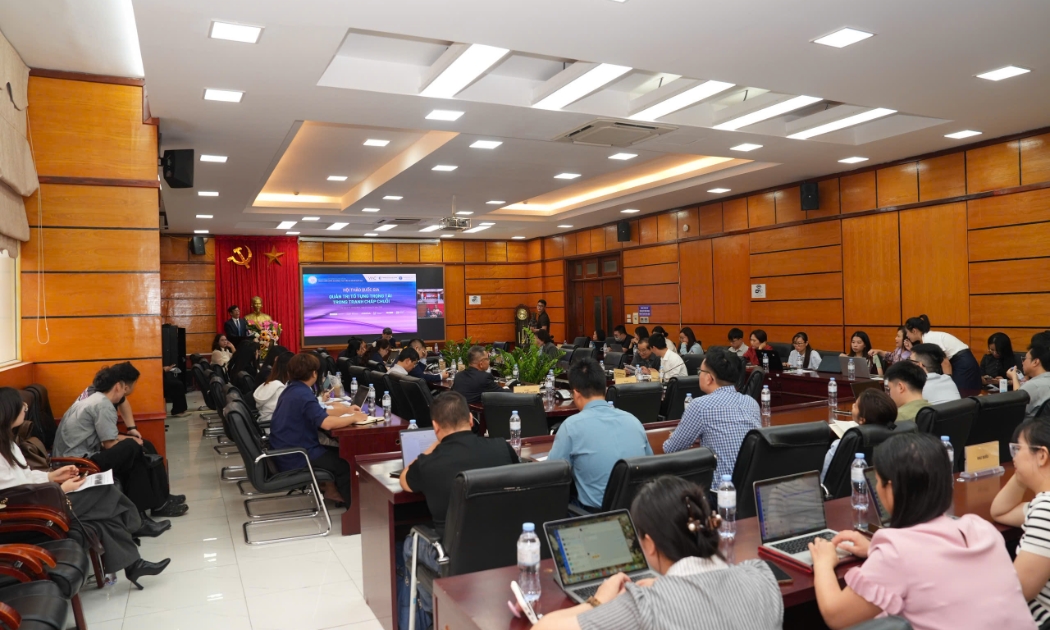 Hội thảo Quốc gia với chủ đề “Quản trị tố tụng trọng tài trong tranh chấp chuỗi” diễn ra ngày 3/4/2026.
