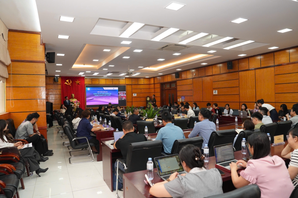 Hội thảo Quốc gia với chủ đề “Quản trị tố tụng trọng tài trong tranh chấp chuỗi” diễn ra ngày 3/4/2026.