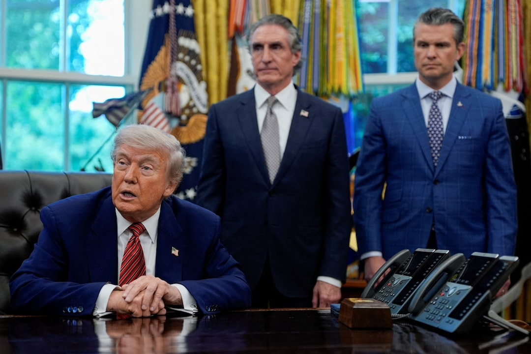 Tổng thống Mỹ Donald Trump - Ảnh: Reuters