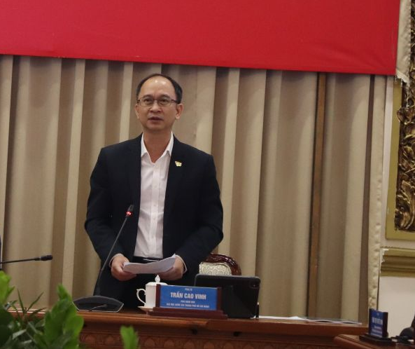 Ông Trần Cao Vinh, Phó Giám đốc Đại học Quốc gia TP. Hồ Chí Minh.