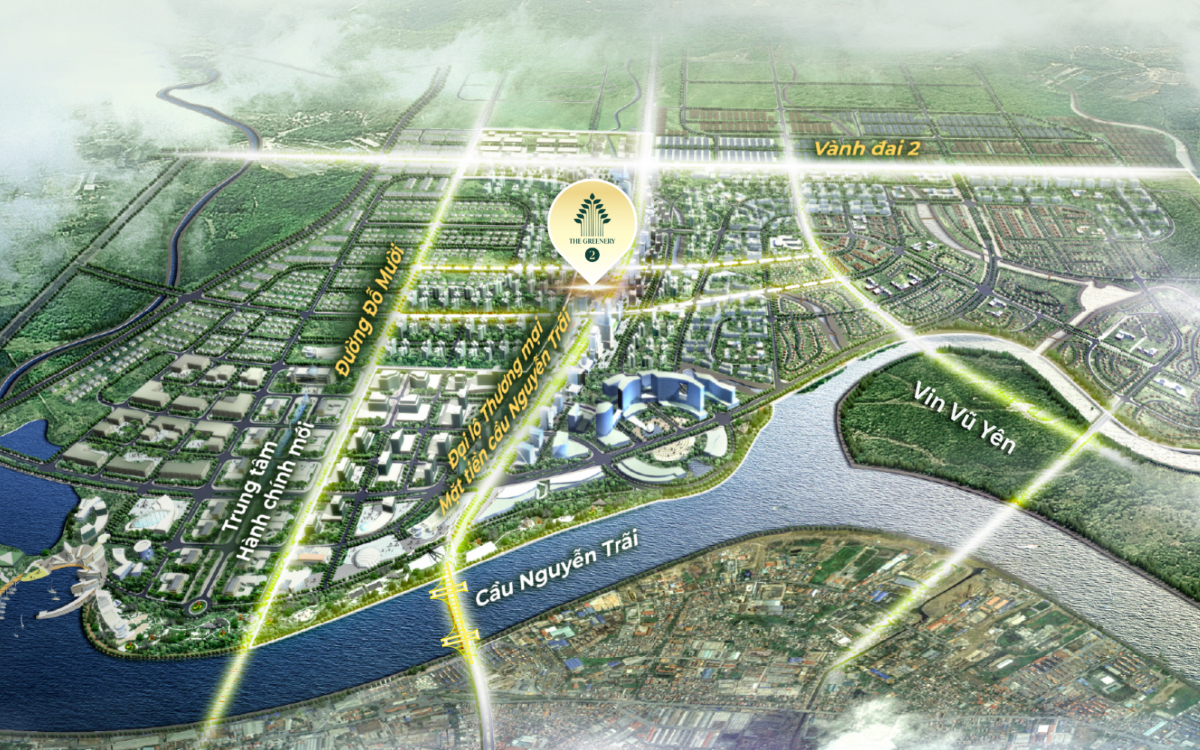 Cầu Nguyễn Trãi kết nối đại lộ Lê Hồng Phong và đại lộ Bắc - Nam VSIP.