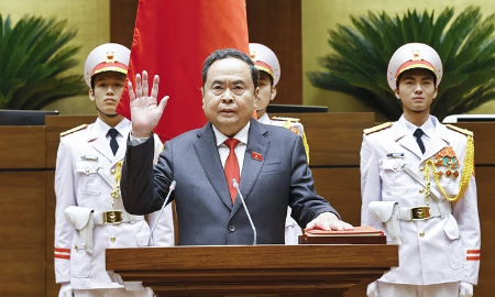 Ông Trần Thanh Mẫn tái đắc cử Chủ tịch Quốc hội Khóa XVI