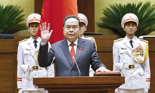 Ông Trần Thanh Mẫn tái đắc cử Chủ tịch Quốc hội Khóa XVI
