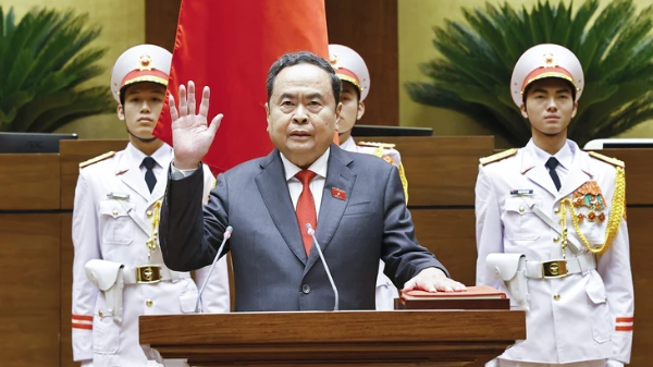 Ông Trần Thanh Mẫn tái đắc cử Chủ tịch Quốc hội Khóa XVI