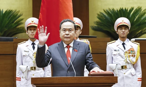 Ông Trần Thanh Mẫn tái đắc cử Chủ tịch Quốc hội Khóa XVI