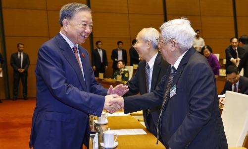 Chùm ảnh: Khai mạc phiên họp thứ nhất Quốc hội khóa XVI 