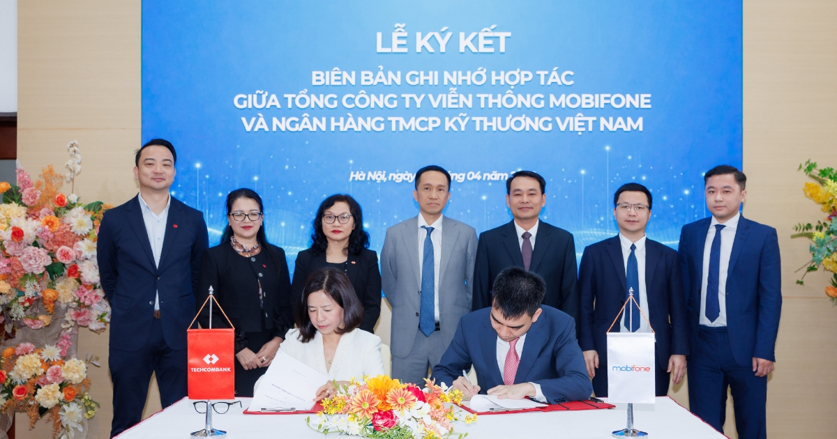Techcombank và MobiFone hợp tác kiến tạo hệ sinh thái số