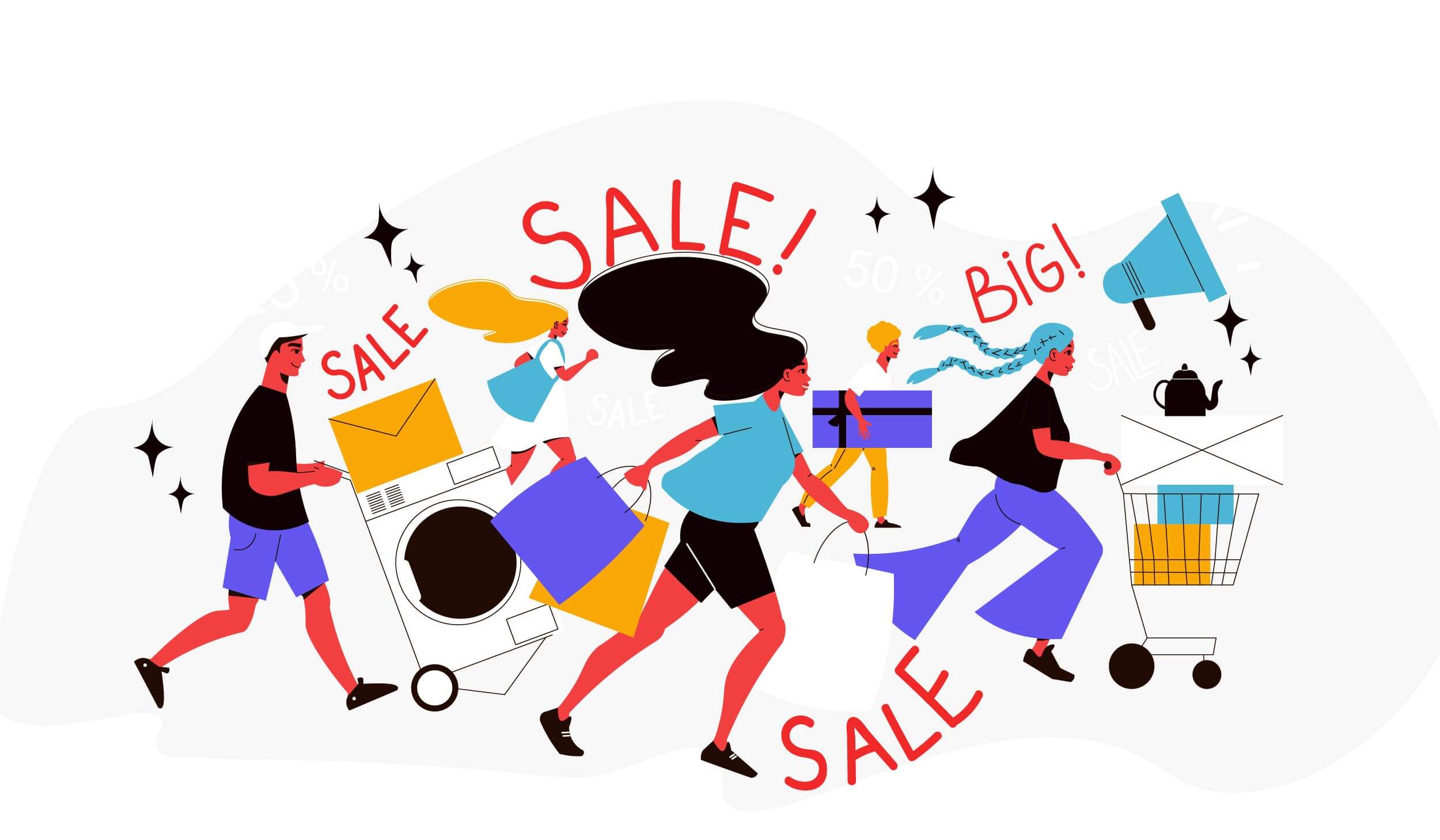 “Săn sale” cũng tiềm ẩn rủi ro nếu không kiểm soát tốt hành vi tiêu dùng.
