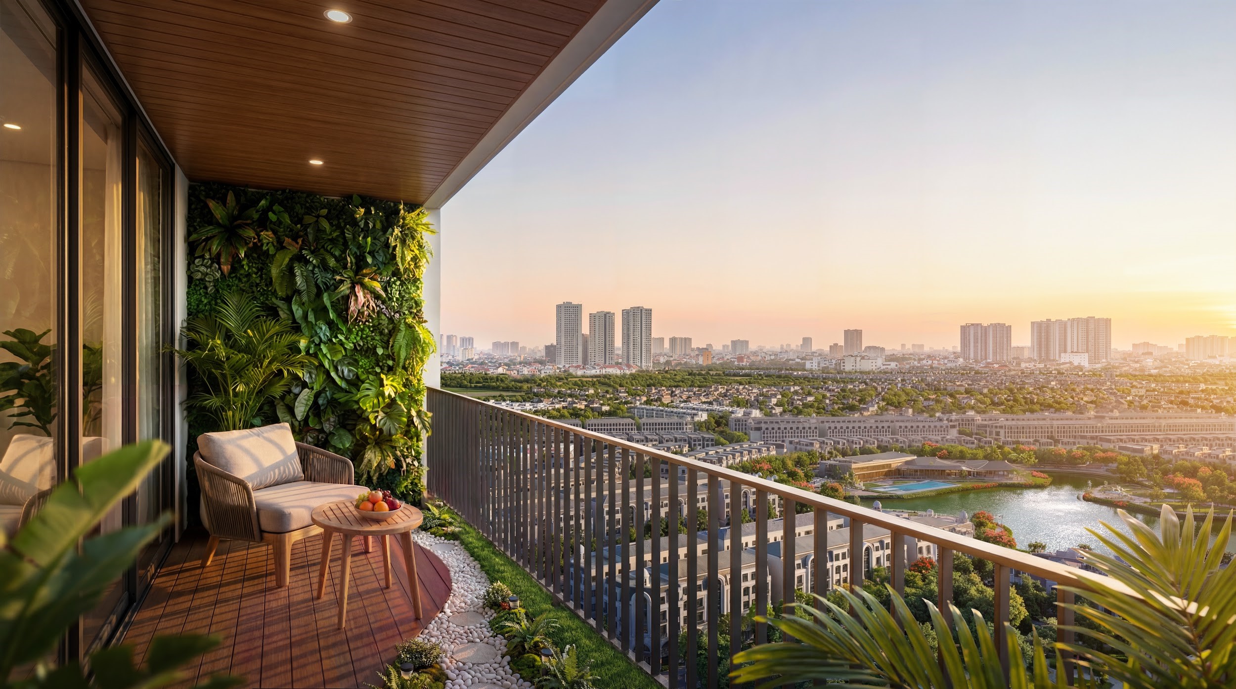 Ảnh phối cảnh phân khu The Flame Vine. 