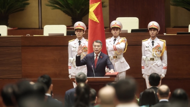 Mr. Le Minh Hung unanimously elected as new Prime Minister of Vietnam