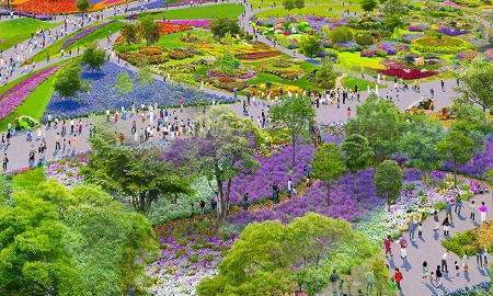 Phối cảnh một góc GREEN EXPO 2027.