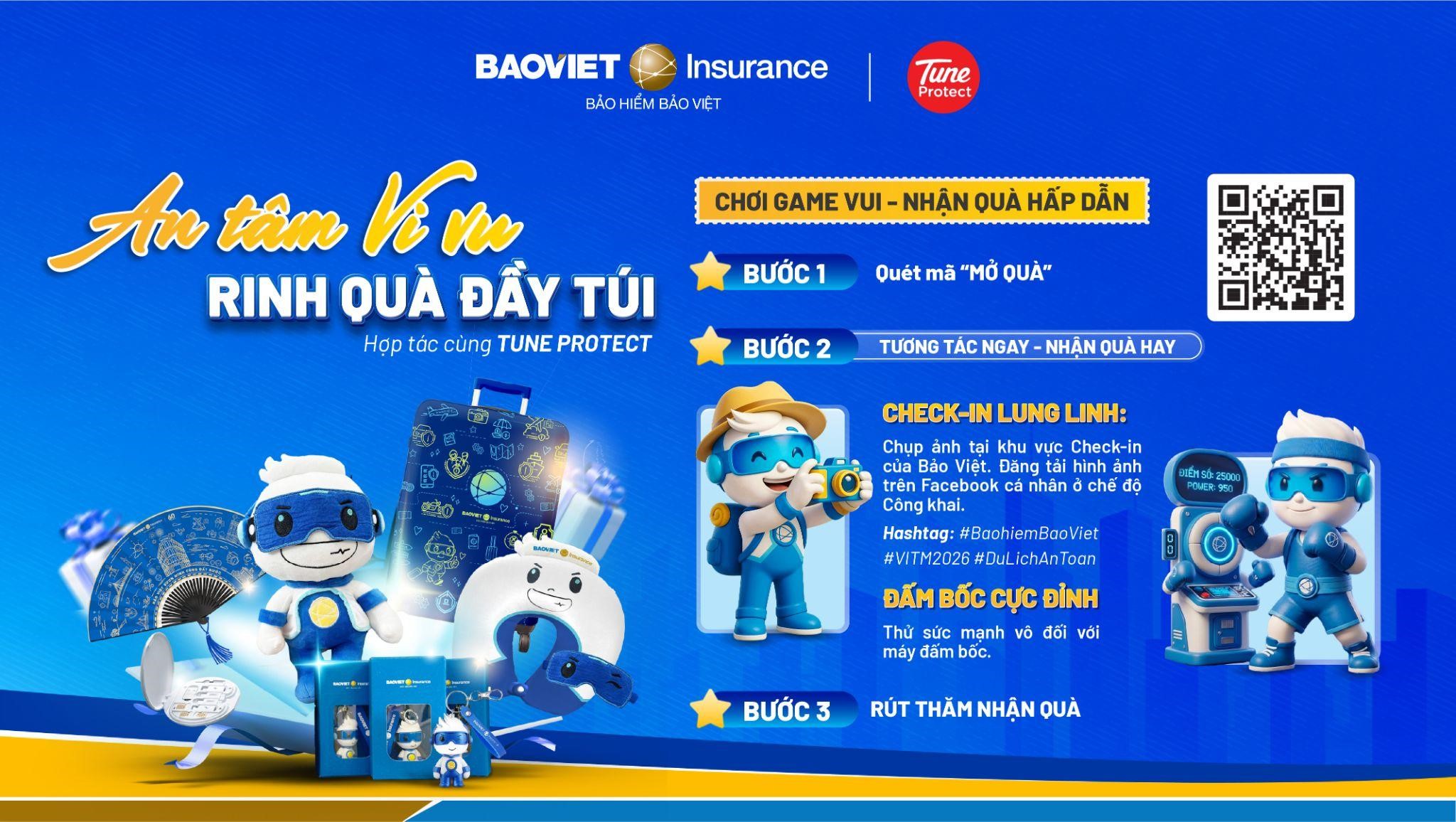 Bảo hiểm Bảo Việt: Ưu đãi hấp dẫn tại Hội chợ Du lịch Quốc tế 2026 - Ảnh 1