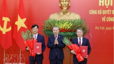 Heads of Party Central Committee’s Organization Commission, Office appointed