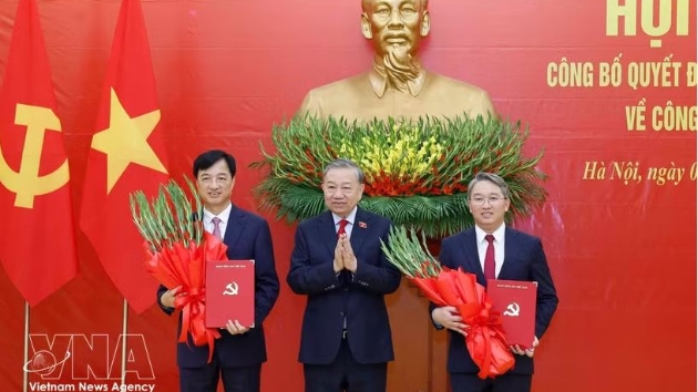 Heads of Party Central Committee’s Organization Commission, Office appointed