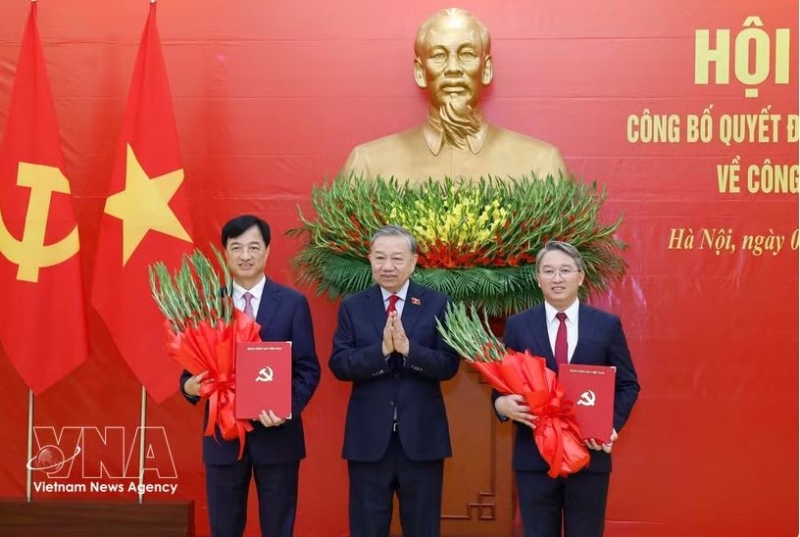 Heads of Party Central Committee’s Organization Commission, Office appointed