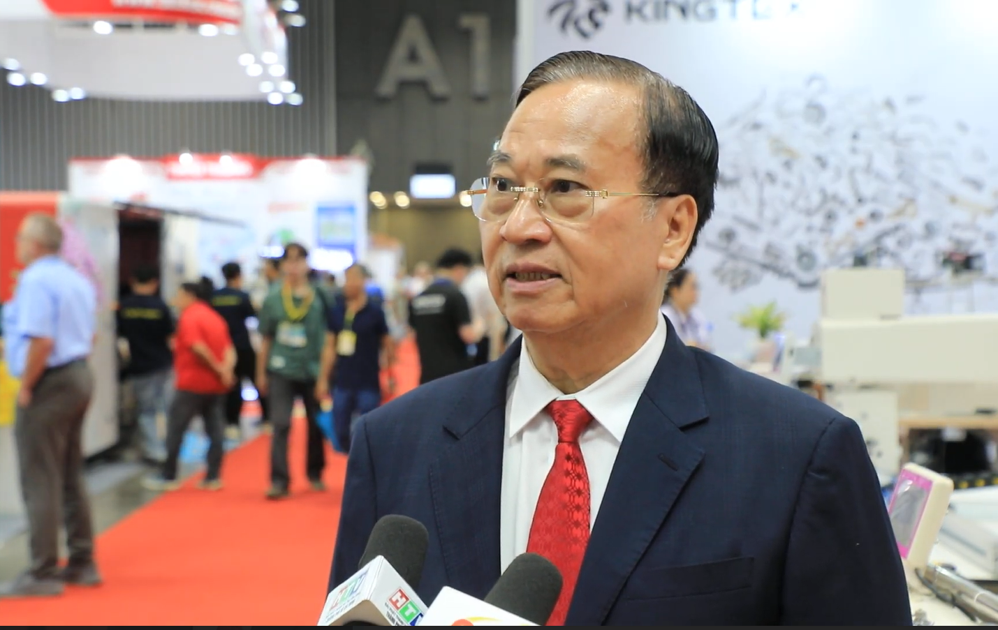 Ông Vũ Đức Giang, Chủ tịch Hiệp hội Dệt May Việt Nam (VITAS).