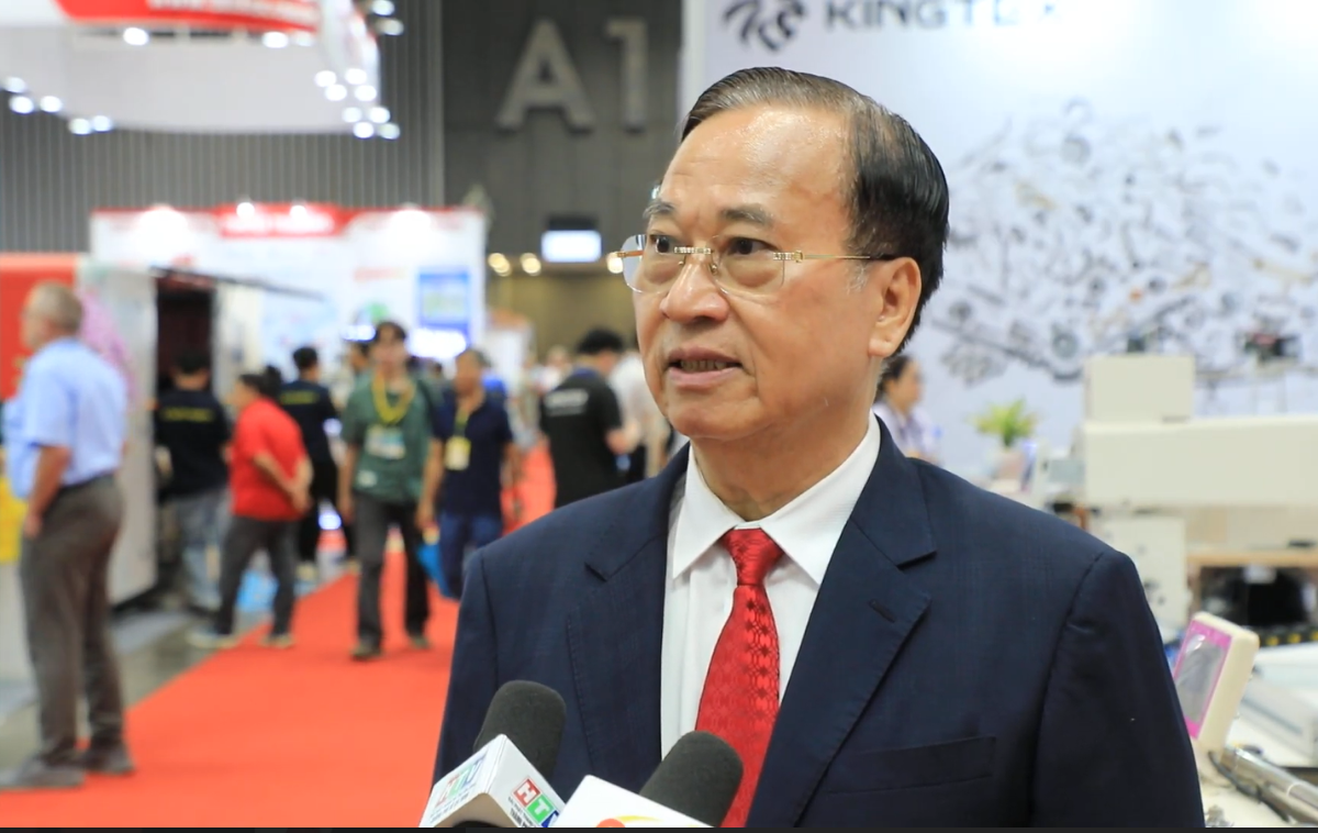 Ông Vũ Đức Giang, Chủ tịch Hiệp hội Dệt May Việt Nam (VITAS).