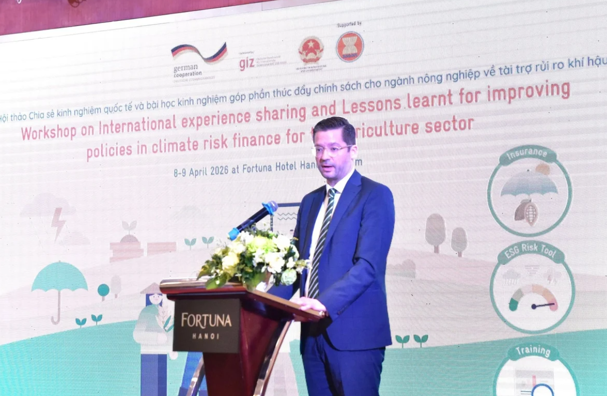 Ông Jens Schmid-Kreye: "Nhiều sản phẩm tài chính còn phức tạp, khó tiếp cận đối với nông dân quy mô nhỏ".