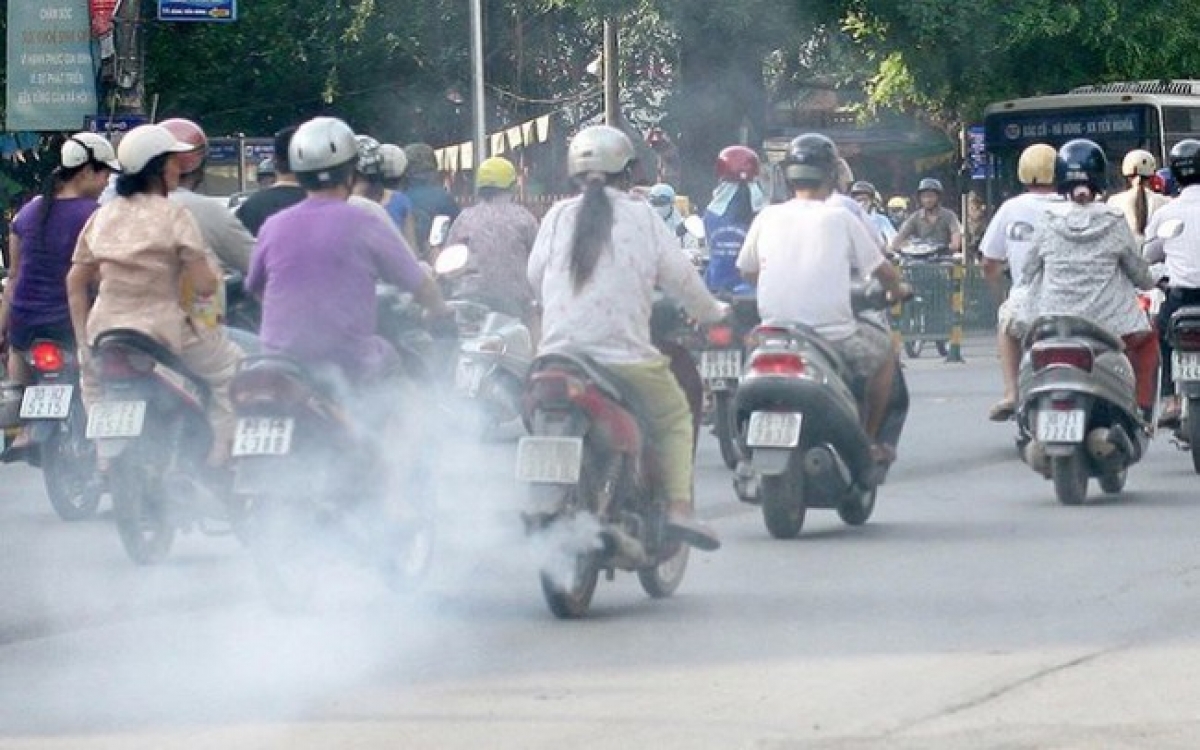 Từ ngày 01/01/2028, xe mô tô, xe gắn máy tham gia giao thông trên địa bàn Hà Nội và TP.Hồ Chí Minh phải đáp ứng quy định về khí thải Mức 2 trở lên. Ảnh minh họa
