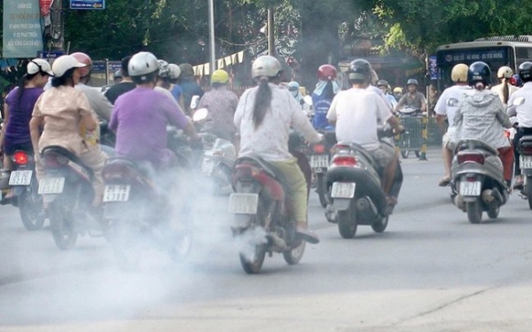 Từ ngày 01/01/2028, xe mô tô, xe gắn máy tham gia giao thông trên địa bàn Hà Nội và TP.Hồ Chí Minh phải đáp ứng quy định về khí thải Mức 2 trở lên. Ảnh minh họa