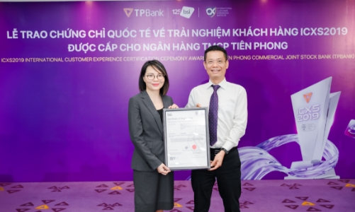TPBank: Ngân hàng đầu tiên tại Việt Nam đạt chứng chỉ ICXS2019