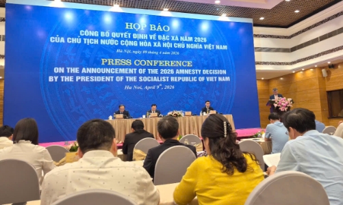Công bố quyết định về đặc xá năm 2026 của Chủ tịch nước