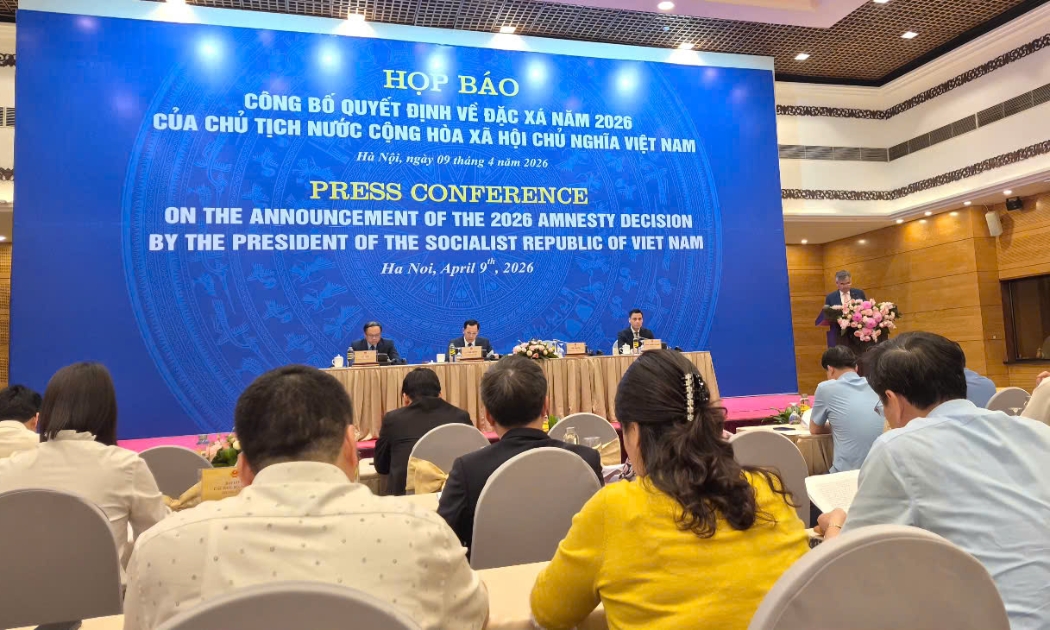 Công bố quyết định về đặc xá năm 2026 của Chủ tịch nước