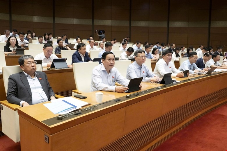 Đại biểu tham dự phiên họp. Ảnh: Quốc hội.