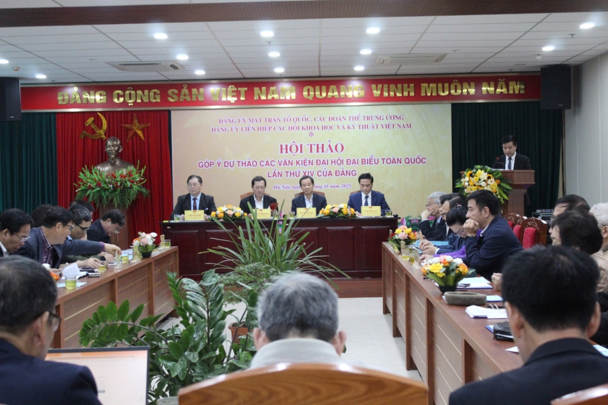 Hội thảo Góp ý kiến Văn kiện trình Đại hội đại biểu toàn quốc lần thứ XIV của Đảng do VUSTA tổ chức