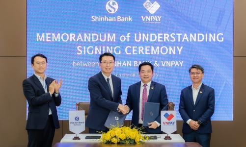 Shinhan Bank và VNPAY ký kết hợp tác, triển khai giải pháp thanh toán - nộp thuế số cho hộ kinh doanh
