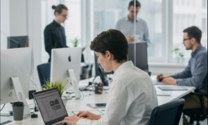 Nhân viên số (Digital Workers) là những hệ thống ứng dụng AI và tự động hóa có thể đảm nhiệm các quy trình cụ thể trong tổ chức. Ảnh minh họa